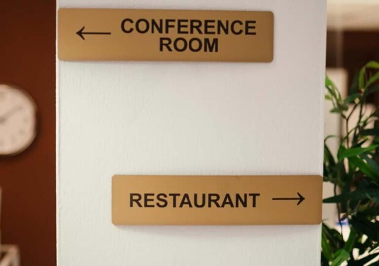 indoor signage